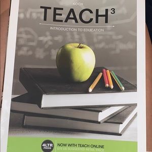 teach 3 introduction to education w/ 6 month term
